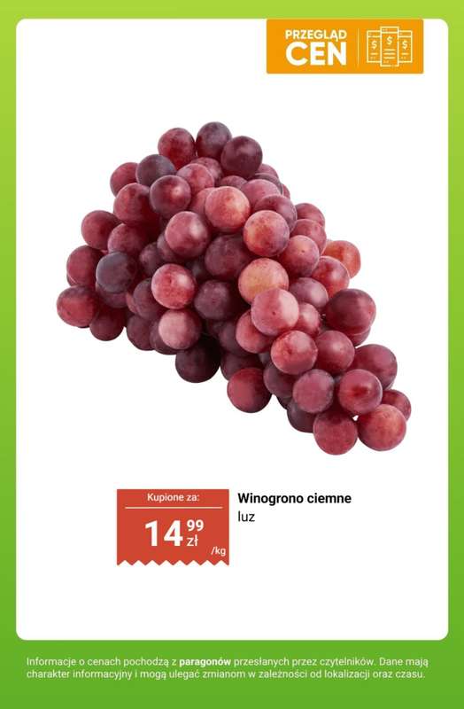 Dino - gazetka promocyjna Owoce i warzywa - przegląd cen od poniedziałku 12.01 do niedzieli 18.01 - strona 14