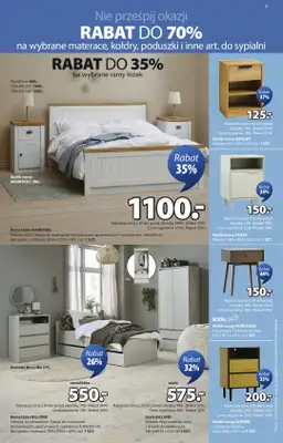 Jysk - gazetka promocyjna Wyprzedaż, Rabat do 70% od środy 14.01 do wtorku 27.01 - strona 9