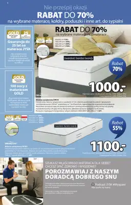 Jysk - gazetka promocyjna Wyprzedaż, Rabat do 70% od środy 14.01 do wtorku 27.01 - strona 6