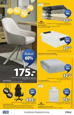 Jysk - gazetka promocyjna Wyprzedaż, Rabat do 70% od środy 14.01 do wtorku 27.01 - strona 16