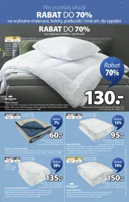 Jysk - gazetka promocyjna Wyprzedaż, Rabat do 70% od środy 14.01 do wtorku 27.01 - strona 3