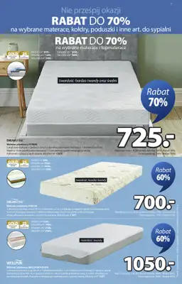 Jysk - gazetka promocyjna Wyprzedaż, Rabat do 70% od środy 14.01 do wtorku 27.01 - strona 7