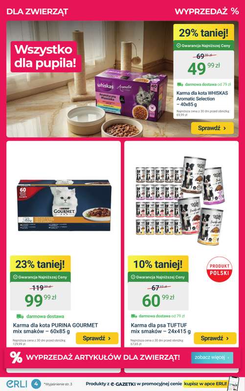 ERLI - gazetka promocyjna HIT DNIA - codzienne zakupy taniej! od poniedziałku 12.01 do niedzieli 18.01 - strona 4