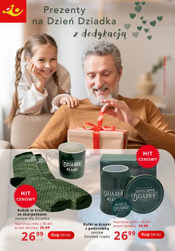 Poczta Polska - gazetka promocyjna Gazetka od poniedziałku 12.01 do niedzieli 25.01 - strona 2