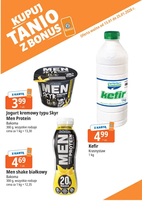 Leclerc - gazetka promocyjna Oferta E.Leclerc I Bonus skanujesz, kasę zyskujesz   - strona 3