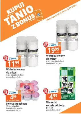 Leclerc - gazetka promocyjna Oferta E.Leclerc I Bonus skanujesz, kasę zyskujesz od wtorku 13.01 do niedzieli 25.01 - strona 14