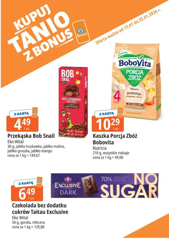 Leclerc - gazetka promocyjna Oferta E.Leclerc I Bonus skanujesz, kasę zyskujesz od wtorku 13.01 do niedzieli 25.01 - strona 12