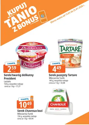 Leclerc - gazetka promocyjna Oferta E.Leclerc I Bonus skanujesz, kasę zyskujesz od wtorku 13.01 do niedzieli 25.01 - strona 5
