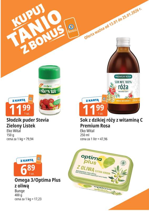 Leclerc - gazetka promocyjna Oferta E.Leclerc I Bonus skanujesz, kasę zyskujesz od wtorku 13.01 do niedzieli 25.01 - strona 10
