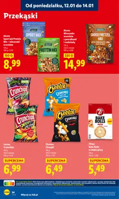 Lidl - gazetka promocyjna Oferta od poniedziałku od poniedziałku 12.01 do środy 14.01 - strona 54