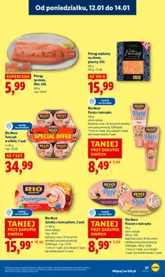 Lidl - gazetka promocyjna Oferta od poniedziałku od poniedziałku 12.01 do środy 14.01 - strona 27