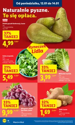 Lidl - gazetka promocyjna Oferta od poniedziałku od poniedziałku 12.01 do środy 14.01 - strona 18