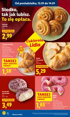 Lidl - gazetka promocyjna Oferta od poniedziałku od poniedziałku 12.01 do środy 14.01 - strona 38