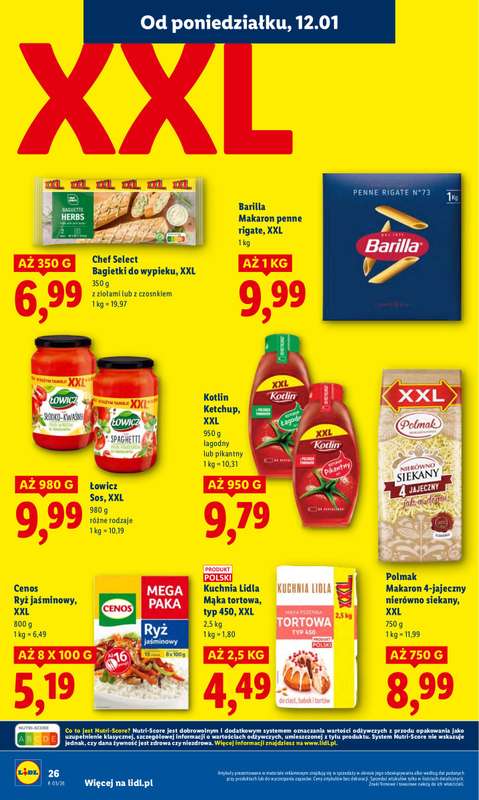 Lidl - gazetka promocyjna Oferta od poniedziałku od poniedziałku 12.01 do środy 14.01 - strona 26