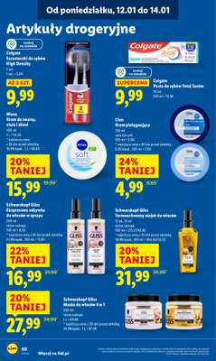 Lidl - gazetka promocyjna Oferta od poniedziałku od poniedziałku 12.01 do środy 14.01 - strona 60