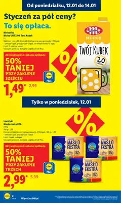Lidl - gazetka promocyjna Oferta od poniedziałku od poniedziałku 12.01 do środy 14.01 - strona 2