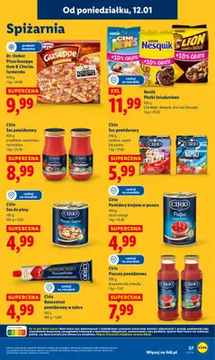 Lidl - gazetka promocyjna Oferta od poniedziałku od poniedziałku 12.01 do środy 14.01 - strona 57