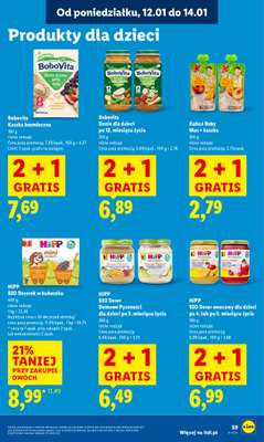 Lidl - gazetka promocyjna Oferta od poniedziałku od poniedziałku 12.01 do środy 14.01 - strona 59