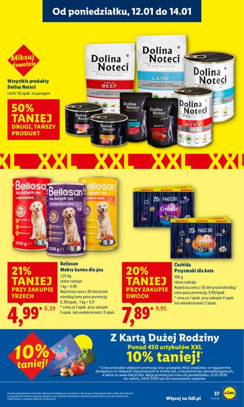Lidl - gazetka promocyjna Oferta od poniedziałku od poniedziałku 12.01 do środy 14.01 - strona 37