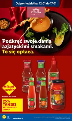 Lidl - gazetka promocyjna Oferta od poniedziałku od poniedziałku 12.01 do środy 14.01 - strona 46