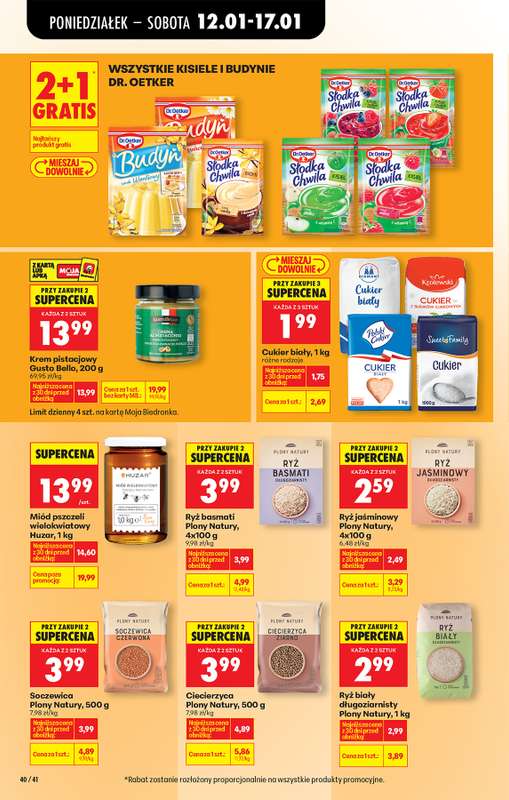 Biedronka - gazetka promocyjna Od poniedziałku od poniedziałku 12.01 do soboty 17.01 - strona 48