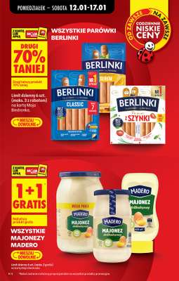 Biedronka - gazetka promocyjna Od poniedziałku od poniedziałku 12.01 do soboty 17.01 - strona 6