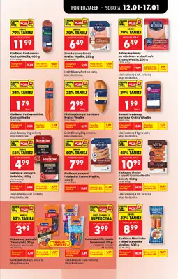 Biedronka - gazetka promocyjna Od poniedziałku od poniedziałku 12.01 do soboty 17.01 - strona 43