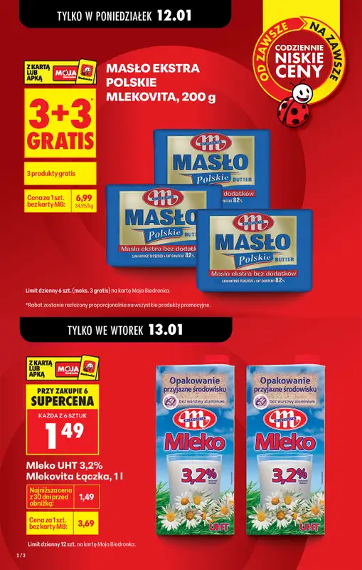 Biedronka - gazetka promocyjna Od poniedziałku, Z ladą tradycyjną od poniedziałku 12.01 do soboty 17.01 - strona 4