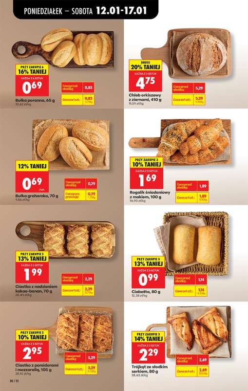 Biedronka - gazetka promocyjna Od poniedziałku, Z ladą tradycyjną od poniedziałku 12.01 do soboty 17.01 - strona 38