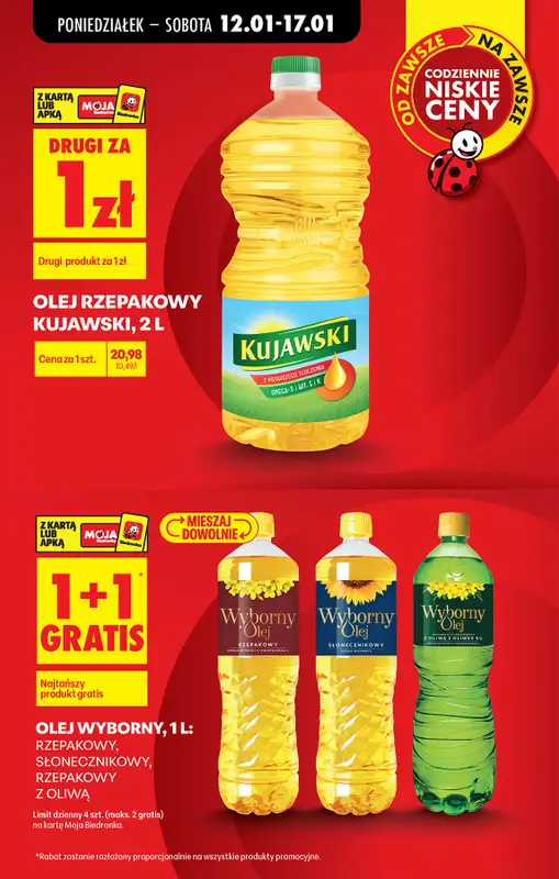 Biedronka - gazetka promocyjna Od poniedziałku, Z ladą tradycyjną od poniedziałku 12.01 do soboty 17.01 - strona 7