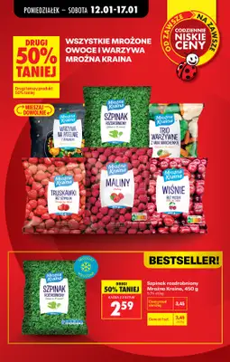 Biedronka - gazetka promocyjna Od poniedziałku, Z ladą tradycyjną od poniedziałku 12.01 do soboty 17.01 - strona 9