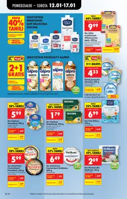 Biedronka - gazetka promocyjna Od poniedziałku, Z ladą tradycyjną od poniedziałku 12.01 do soboty 17.01 - strona 40