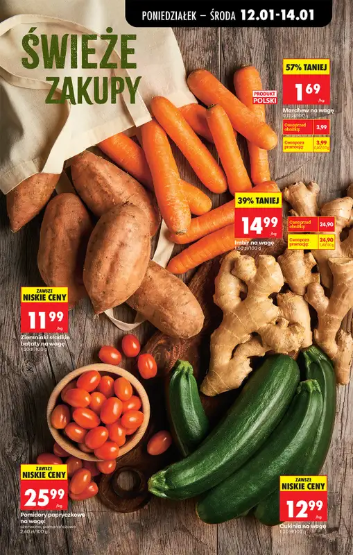 Biedronka - gazetka promocyjna Od poniedziałku, Z ladą tradycyjną od poniedziałku 12.01 do soboty 17.01 - strona 31