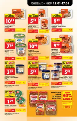 Biedronka - gazetka promocyjna Od poniedziałku, Z ladą tradycyjną od poniedziałku 12.01 do soboty 17.01 - strona 45