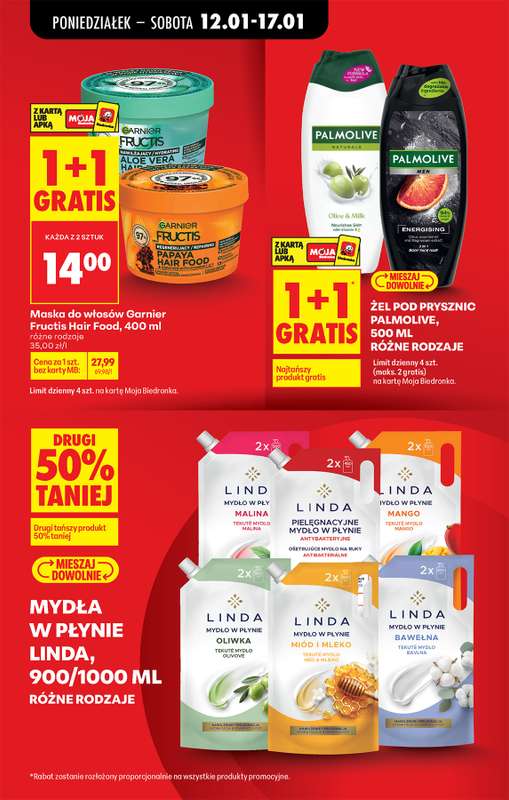 Biedronka - gazetka promocyjna Od poniedziałku, Z ladą tradycyjną od poniedziałku 12.01 do soboty 17.01 - strona 21