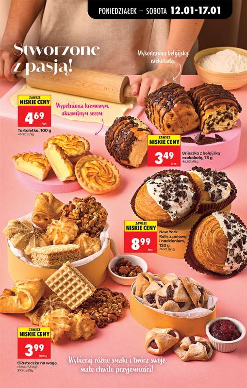 Biedronka - gazetka promocyjna Od poniedziałku, Z ladą tradycyjną od poniedziałku 12.01 do soboty 17.01 - strona 57