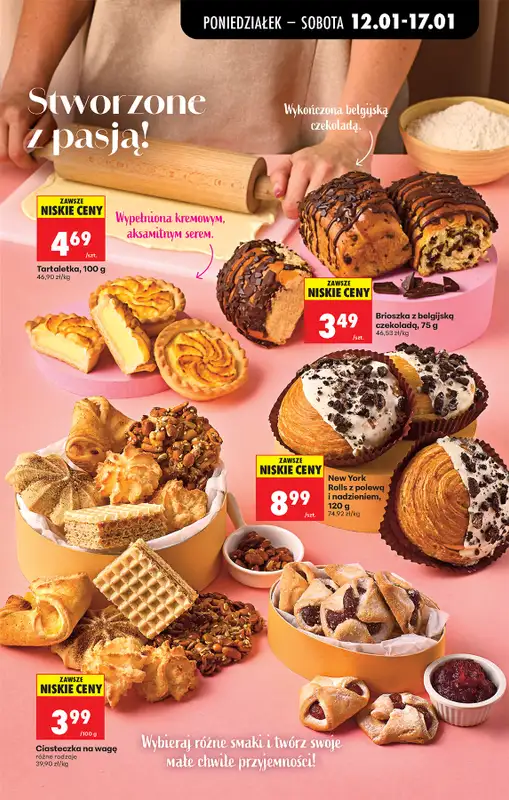 Biedronka - gazetka promocyjna Od poniedziałku, Z ladą tradycyjną od poniedziałku 12.01 do soboty 17.01 - strona 57