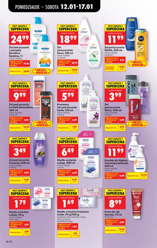 Biedronka - gazetka promocyjna Od poniedziałku, Z ladą tradycyjną od poniedziałku 12.01 do soboty 17.01 - strona 66