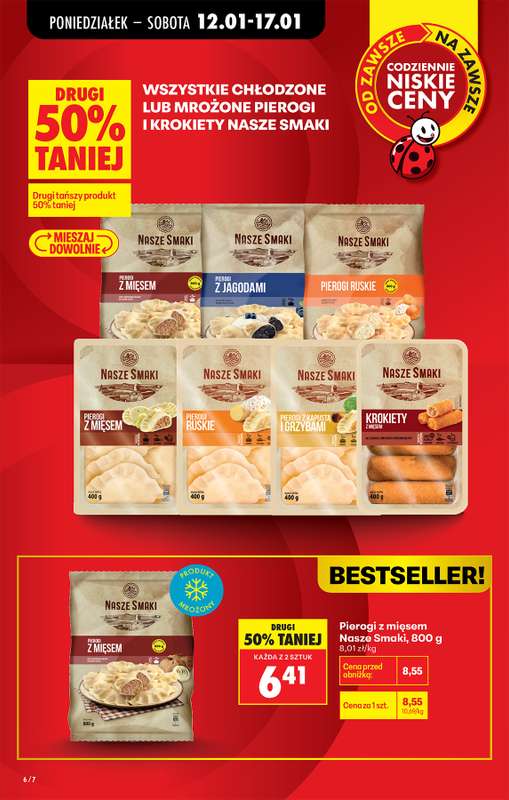 Biedronka - gazetka promocyjna Od poniedziałku, Z ladą tradycyjną od poniedziałku 12.01 do soboty 17.01 - strona 8