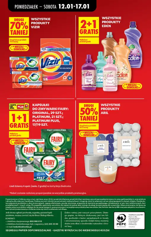 Biedronka - gazetka promocyjna Od poniedziałku, Z ladą tradycyjną od poniedziałku 12.01 do soboty 17.01 - strona 82