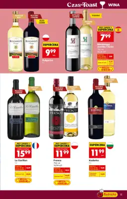 Biedronka - gazetka promocyjna Czas na Toast! od poniedziałku 12.01 do niedzieli 25.01 - strona 13