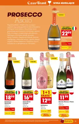 Biedronka - gazetka promocyjna Czas na Toast! od poniedziałku 12.01 do niedzieli 25.01 - strona 15