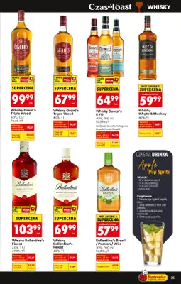 Biedronka - gazetka promocyjna Czas na Toast! od poniedziałku 12.01 do niedzieli 25.01 - strona 27