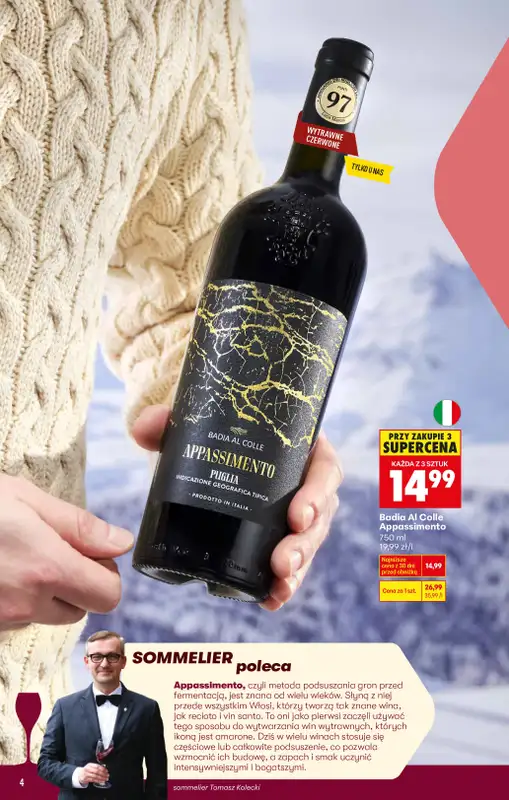 Biedronka - gazetka promocyjna Czas na Toast! od poniedziałku 12.01 do niedzieli 25.01 - strona 4