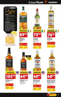 Biedronka - gazetka promocyjna Czas na Toast! od poniedziałku 12.01 do niedzieli 25.01 - strona 29