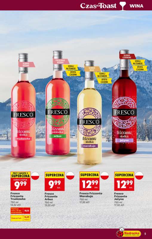 Biedronka - gazetka promocyjna Czas na Toast! od poniedziałku 12.01 do niedzieli 25.01 - strona 11