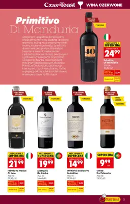 Biedronka - gazetka promocyjna Czas na Toast! od poniedziałku 12.01 do niedzieli 25.01 - strona 5