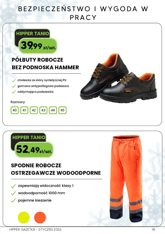 HIPPER.pl - gazetka promocyjna Gazetka od niedzieli 11.01 do soboty 31.01 - strona 18