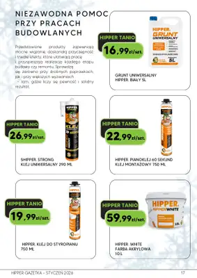 HIPPER.pl - gazetka promocyjna Gazetka od niedzieli 11.01 do soboty 31.01 - strona 17