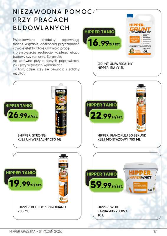 HIPPER.pl - gazetka promocyjna Gazetka od niedzieli 11.01 do soboty 31.01 - strona 17